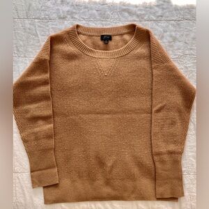 J.Crew Waffle Knit Cashmere Sweater